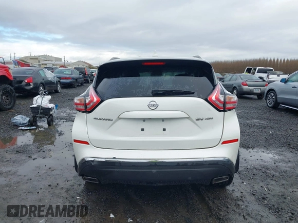 2018 Nissan Murano S with VIN 5N1AZ2MH1JN172964, listed as a IAAI auction lot 41143770 with 99,837 mi miles and . Bid and sale history available at carsss.com. Image 17.