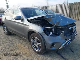 2021 Mercedes-Benz GLC with VIN W1N0G8EB8MF871762, listed as a IAAI auction lot 41835783 with 55,975 mi miles. Bid and sale history available at carsss.com. Image 1.