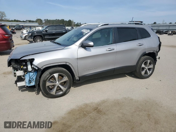 2020 Jeep Cherokee Limited z VIN 1C4PJLDB7LD657268, wystawiony jako Copart lot #50716265 z przebiegiem 14 672 mil mil oraz Szkoda całkowita • Salvage title. Historia ofert i sprzedaży dostępna na DreamBid. Obrazek 1.