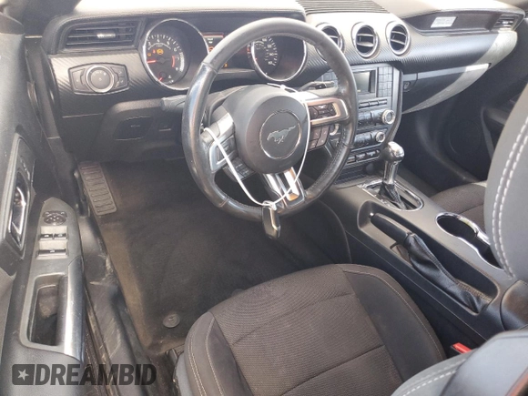 2017 Ford Mustang V6 with VIN 1FATP8EM2H5247804, listed as a Copart auction lot 87425734 with 109,779 mi miles and Salvage Title. Bid and sale history available at carsss.com. Image 8.