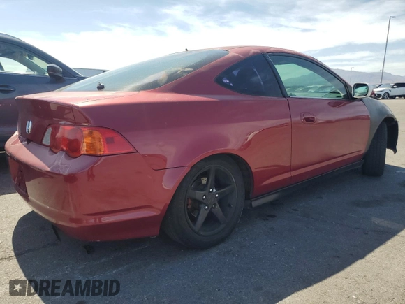 2002 Acura RSX Manual z VIN JH4DC53812C002413, wystawiony jako Copart lot #58204645 z przebiegiem 239 861 mil mil oraz Szkoda całkowita • Salvage title. Historia ofert i sprzedaży dostępna na DreamBid. Obrazek 3.