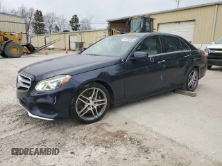 2014 Mercedes-Benz E 550 Sport with VIN WDDHF9BB2EA941669, listed as a Copart auction lot 43350365 with 131,978 mi miles and Salvage Title. Bid and sale history available at DreamBid. Image 1.