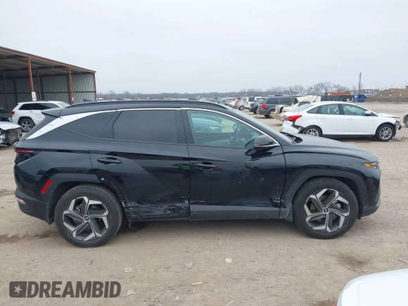 2023 Hyundai Tucson Limited with VIN 5NMJE3AE2PH227654, listed as a IAAI auction lot 41501445 with 46,309 mi miles. Bid and sale history available at carsss.com. Image 13.