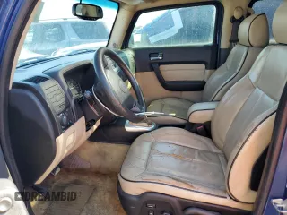 2006 Hummer H3 with VIN 5GTDN136768134709, listed as a Copart auction lot 76652744 with 205,744 mi miles and Salvage Title. Bid and sale history available at carsss.com. Image 7.