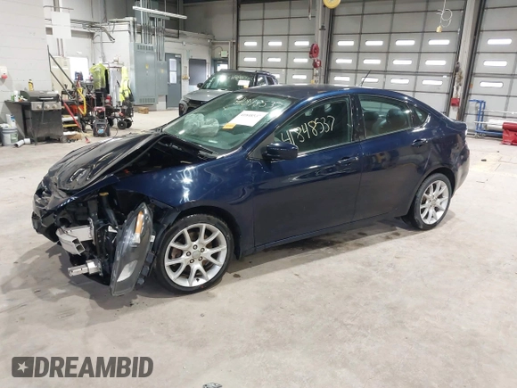 2014 Dodge Dart SXT z VIN 1C3CDFBB4ED743901, wystawiony jako IAAI lot #41848537 z przebiegiem 105 405 mil mil oraz . Historia ofert i sprzedaży dostępna na DreamBid. Obrazek 2.