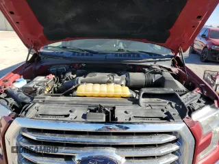 2017 Ford F-150 XL with VIN 1FTFW1EG7HKC03195, listed as a Copart auction lot 41387945 with 135,718 mi miles and Salvage Title. Bid and sale history available at carsss.com. Image 11.