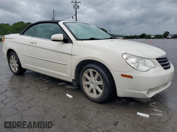 2008 Chrysler Sebring Touring with VIN 1C3LC55R48N681386, listed as a Copart auction lot 55488205 with 89,928 mi miles and Salvage Title. Bid and sale history available at DreamBid. Image 4.