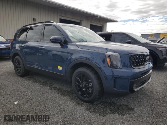 2024 Kia Telluride SX X-Line with VIN 5XYP5DGC7RG452025, listed as a Copart auction lot 81028764 with Not Provided miles and Salvage Title. Bid and sale history available at carsss.com. Image 4.
