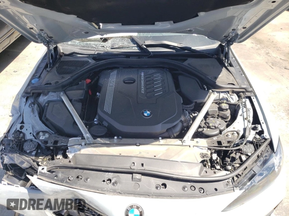 2023 BMW 4 Series M440i with VIN WBA53AT04PCL19583, listed as a Copart auction lot 69123974 with 29,341 mi miles and Salvage Title. Bid and sale history available at DreamBid. Image 13.