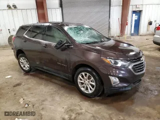2020 Chevrolet Equinox LT with VIN 2GNAXKEV1L6165493, listed as a Copart auction lot 78662484 with 112,174 mi miles and Salvage Title. Bid and sale history available at carsss.com. Image 4.