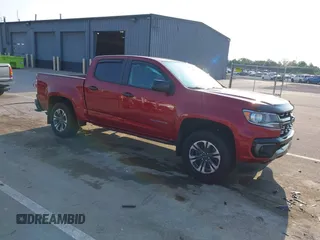 2021 Chevrolet Colorado 4WD Z71 z VIN 1GCGTDEN4M1113032, wystawiony jako IAAI lot #42410079 z przebiegiem 45 329 mil mil oraz . Historia ofert i sprzedaży dostępna na DreamBid. Obrazek 1.