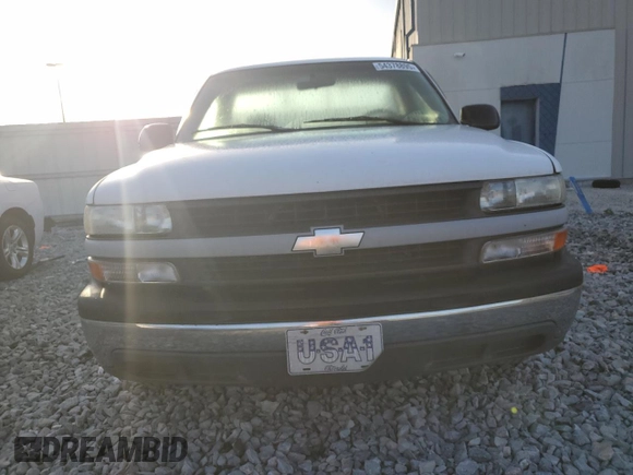 1999 Chevrolet Silverado 1500 with VIN 1GCEC14W1XZ187255, listed as a Copart auction lot 54378895 with 99,145 mi miles and Salvage Title. Bid and sale history available at carsss.com. Image 5.