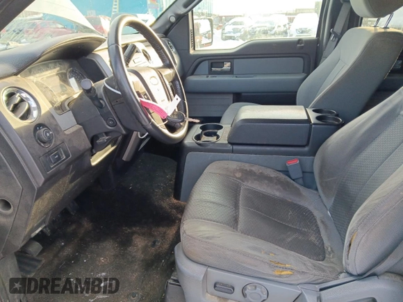 2012 Ford F-150 XL with VIN 1FTFW1ET9CFA79140, listed as a Copart auction lot 45445275 with 186,833 mi miles and Salvage Title. Bid and sale history available at carsss.com. Image 7.