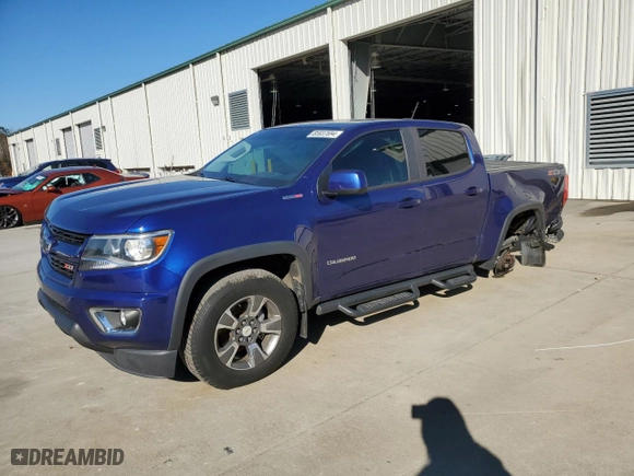 2016 Chevrolet Colorado 4WD Z71 with VIN 1GCPTDE18G1350947, listed as a Copart auction lot 85937694 with 120,657 mi miles and Salvage Title. Bid and sale history available at carsss.com. Image 1.