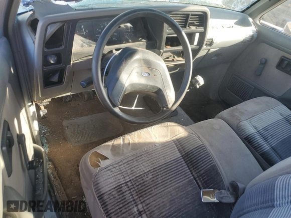 1992 Ford Ranger with VIN 1FTCR10A5NTA34829, listed as a Copart auction lot 80017304 with 77,947 mi miles and Salvage Title. Bid and sale history available at carsss.com. Image 8.