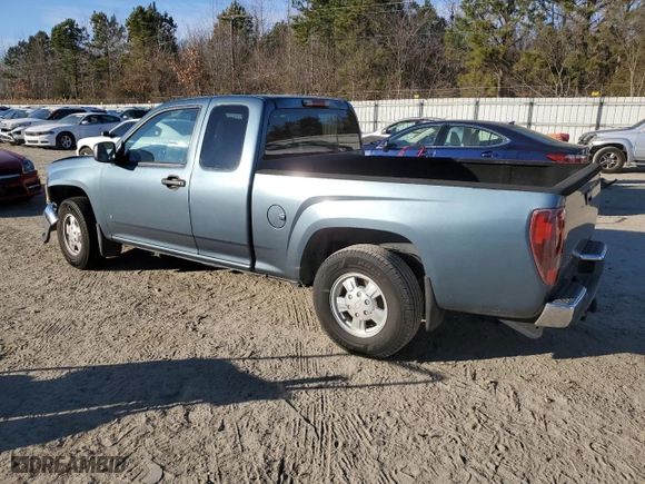 2007 Chevrolet Colorado LT w/1LT with VIN 1GCCS199578157002, listed as a Copart auction lot 87326954 with 100,828 mi miles and Salvage Title. Bid and sale history available at carsss.com. Image 2.