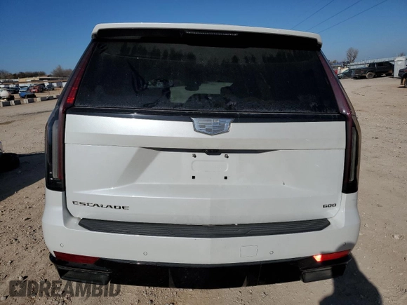 2021 Cadillac Escalade Sport Platinum with VIN 1GYS4GKL7MR309313, listed as a Copart auction lot 89160815 with 33,540 mi miles and Salvage title. Bid and sale history available at DreamBid. Image 6.