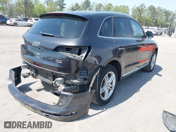 2016 Audi Q5 Premium Plus with VIN WA1L2AFP2GA126019, listed as a IAAI auction lot 42039552 with 138,072 mi miles. Bid and sale history available at carsss.com. Image 4.