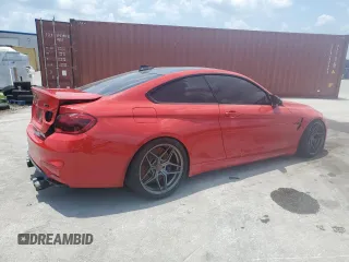 2018 BMW M4 с VIN WBS4Y9C52JAC87905, выставлен на аукционе Copart как лот 57219645 с пробегом 67 944 миль миль и Списание • Salvage title. История ставок и продаж доступна на DreamBid. Изображение 3.