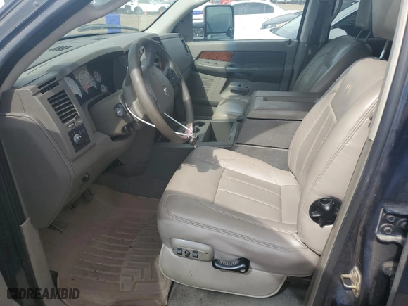 2006 Dodge Ram 3500 Laramie with VIN 3D7LX39C46G137766, listed as a Copart auction lot 70468224 with 52,578 mi miles and Salvage Title. Bid and sale history available at carsss.com. Image 7.