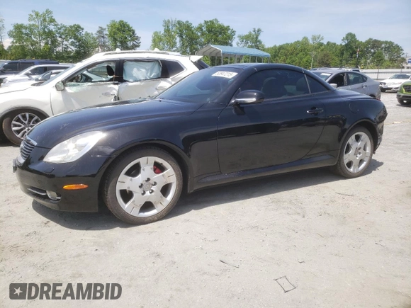 2006 Lexus SC 430 with VIN JTHFN48Y569006070, listed as a Copart auction lot 53947215 with 102,191 mi miles and Clean title. Bid and sale history available at DreamBid. Image 1.