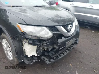 2015 Nissan Rogue SV with VIN KNMAT2MV9FP588090, listed as a IAAI auction lot 42132606 with 107,518 mi miles and . Bid and sale history available at carsss.com. Image 6.