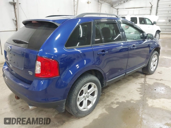2013 Ford Edge SEL with VIN 2FMDK4JC8DBA72060, listed as a IAAI auction lot 42069653 with 60,622 mi miles. Bid and sale history available at carsss.com. Image 4.