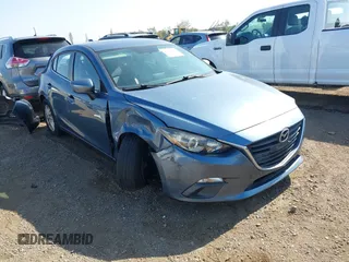 2014 Mazda 3 i Grand Touring z VIN JM1BM1M71E1160707, wystawiony jako IAAI lot #42302317 z przebiegiem 96 944 mil mil oraz . Historia ofert i sprzedaży dostępna na DreamBid. Obrazek 1.