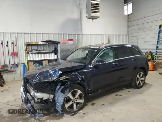 2019 Mercedes-Benz GLC 300 with VIN WDC0G4KBXKF662261, listed as a Copart auction lot 55490815 with 49,475 mi miles and Salvage title. Bid and sale history available at DreamBid. Image 1.