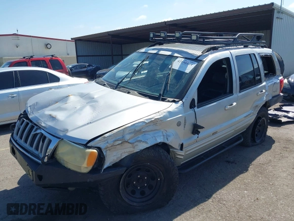 2004 Jeep Grand Cherokee Limited with VIN 1J8GW58N44C390592, listed as a IAAI auction lot 42150161 with Not provided miles and . Bid and sale history available at DreamBid. Image 6.