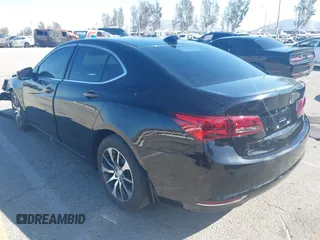 2017 Acura TLX w/Technology Pkg with VIN 19UUB1F59HA002325, listed as a IAAI auction lot 41666427 with 105,730 mi miles. Bid and sale history available at carsss.com. Image 3.