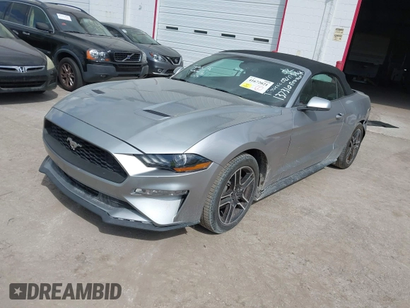 2020 Ford Mustang EcoBoost with VIN 1FATP8UH1L5137310, listed as a IAAI auction lot 41672021 with 90,246 mi miles. Bid and sale history available at carsss.com. Image 17.