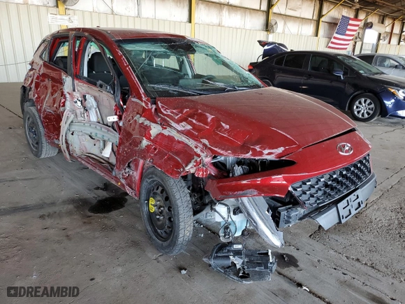 2023 Hyundai Kona SE with VIN KM8K22AB3PU028520, listed as a Copart auction lot 54445485 with 43,918 mi miles and Salvage Title. Bid and sale history available at carsss.com. Image 4.