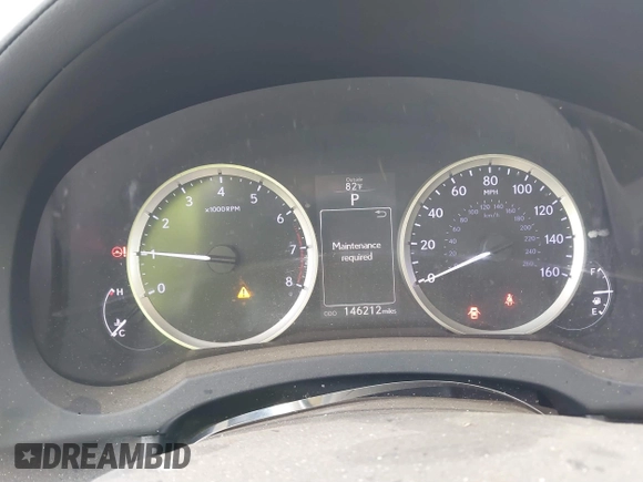 2014 Lexus IS 250 with VIN JTHCF1D25E5006592, listed as a IAAI auction lot 41496707 with 146,212 mi miles. Bid and sale history available at carsss.com. Image 7.