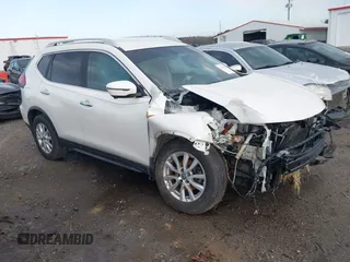 2018 Nissan Rogue SV with VIN KNMAT2MV7JP574729, listed as a IAAI auction lot 41812425 with 106,159 mi miles. Bid and sale history available at carsss.com. Image 1.