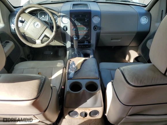2006 Lincoln Mark LT with VIN 5LTPW18566FJ23730, listed as a Copart auction lot 74779954 with 216,188 mi miles and Clean Title. Bid and sale history available at carsss.com. Image 8.