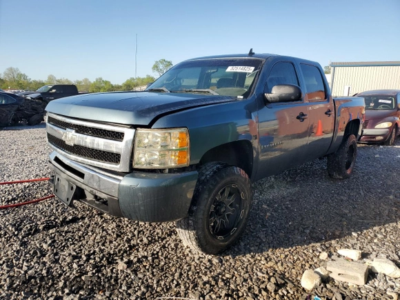 2009 Chevrolet Silverado 1500 LT with VIN 3GCEK23M29G136424, listed as a Copart auction lot 52514825 with 163,170 mi miles and Salvage Title. Bid and sale history available at DreamBid. Image 1.