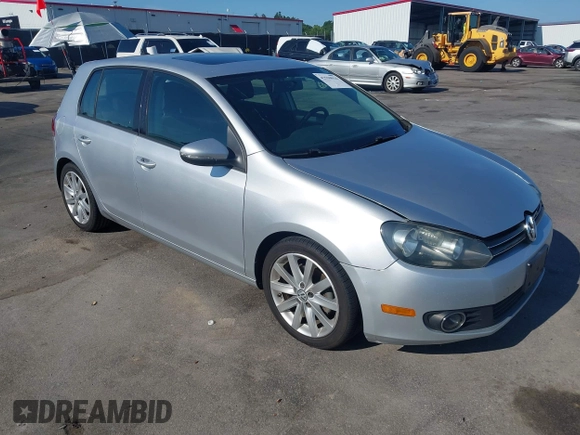 2010 Volkswagen Golf TDI with VIN WVWDM7AJ2AW349374, listed as a IAAI auction lot 42550014 with 224,337 mi miles and . Bid and sale history available at DreamBid. Image 1.