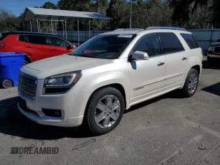 2014 GMC Acadia Denali z VIN 1GKKRTKD9EJ167320, wystawiony jako Copart lot #46899175 z przebiegiem 128 664 mil mil oraz Szkoda całkowita • Salvage title. Historia ofert i sprzedaży dostępna na DreamBid. Obrazek 1.