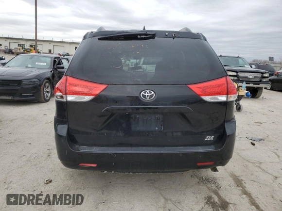 2014 Toyota Sienna Ltd with VIN 5TDDK3DC6ES086534, listed as a Copart auction lot 48056065 with 229,927 mi miles and Salvage Title. Bid and sale history available at carsss.com. Image 6.