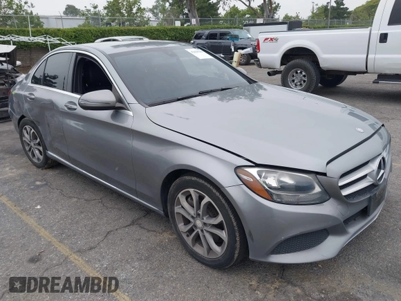2016 Mercedes-Benz C 300 with VIN 55SWF4JB8GU097345, listed as a IAAI auction lot 42429203 with 110,273 mi miles and . Bid and sale history available at DreamBid. Image 1.