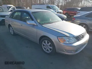 2003 Toyota Avalon XL with VIN 4T1BF28B13U307386, listed as a IAAI auction lot 41652379 with 149,730 mi miles and . Bid and sale history available at carsss.com. Image 1.