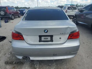 2007 BMW 5 Series 525i with VIN WBANE53517CY04776, listed as a Copart auction lot 50913105 with 154,097 mi miles and Clean Title. Bid and sale history available at carsss.com. Image 6.