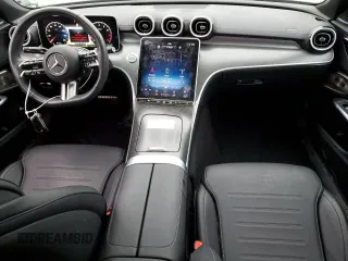 2024 Mercedes-Benz C 300 with VIN W1KAF4HB8RR171786, listed as a Copart auction lot 47482055 with 8,669 mi miles and Salvage title. Bid and sale history available at DreamBid. Image 8.