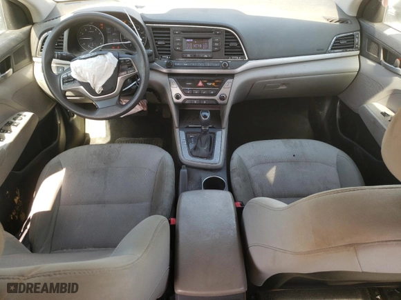2017 Hyundai Elantra SE with VIN 5NPD74LF2HH067427, listed as a Copart auction lot 46826375 with 106,046 mi miles and Salvage Title. Bid and sale history available at carsss.com. Image 8.