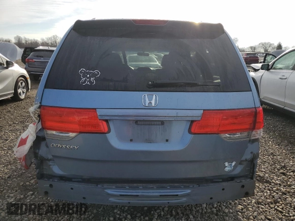 2010 Honda Odyssey EX with VIN 5FNRL3H47AB029893, listed as a Copart auction lot 49416845 with 104,853 mi miles and Salvage Title. Bid and sale history available at carsss.com. Image 6.