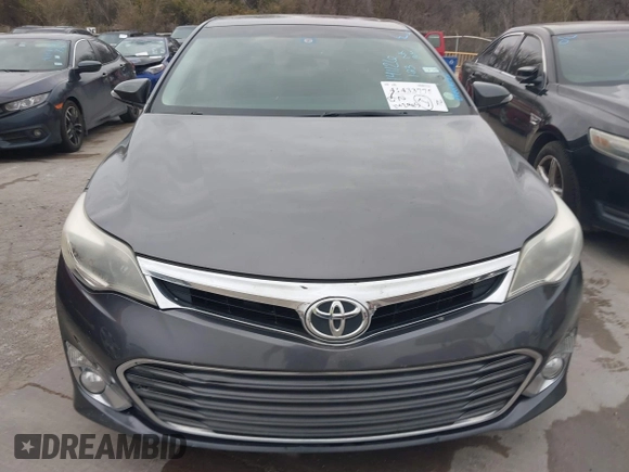 2015 Toyota Avalon Limited with VIN 4T1BK1EB1FU141126, listed as a IAAI auction lot 41433775 with 142,915 mi miles and . Bid and sale history available at DreamBid. Image 13.