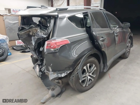 2017 Toyota RAV4 LE with VIN JTMBFREV9HJ132888, listed as a IAAI auction lot 41946329 with 100,982 mi miles. Bid and sale history available at carsss.com. Image 4.
