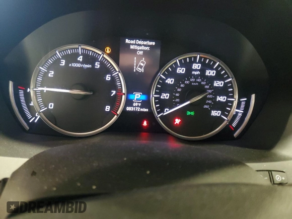 2017 Acura MDX z VIN 5FRYD4H35HB001119, wystawiony jako Copart lot #58194595 z przebiegiem 83 172 mil mil oraz Szkoda całkowita • Salvage title. Historia ofert i sprzedaży dostępna na DreamBid. Obrazek 9.