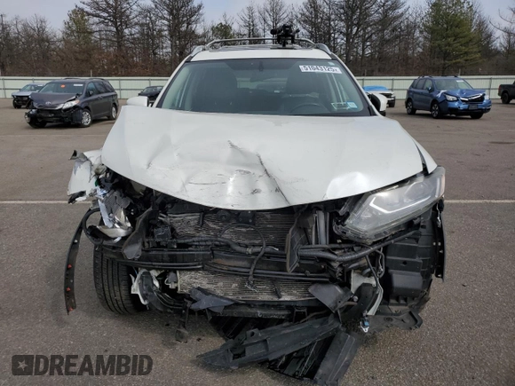 2016 Nissan Rogue SL with VIN 5N1AT2MV0GC767445, listed as a Copart auction lot 51043125 with 94,804 mi miles and Salvage Title. Bid and sale history available at DreamBid. Image 5.